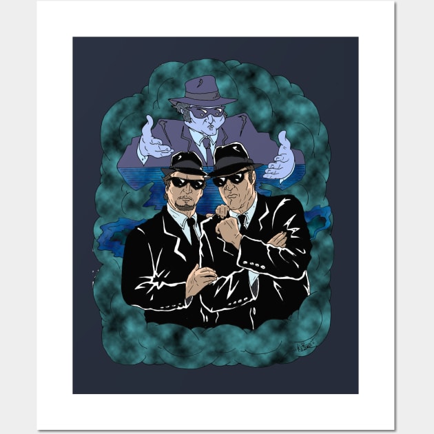 Blues Brothers Wall Art by MotownBluesBusters